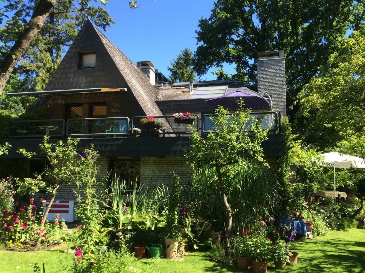 Idyllische Stadtrandwohnung Munster  Eksteriør bilde