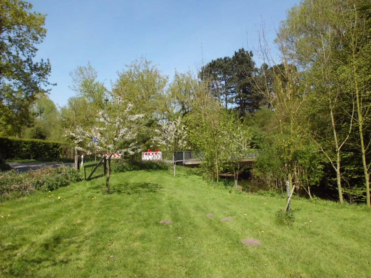 Idyllische Stadtrandwohnung Munster  Eksteriør bilde