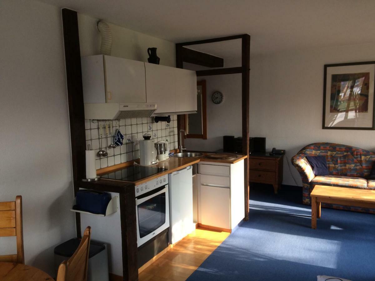 Idyllische Stadtrandwohnung Munster  Eksteriør bilde