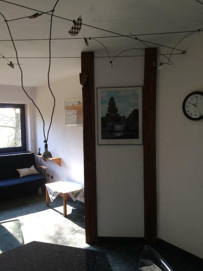 Idyllische Stadtrandwohnung Munster  Eksteriør bilde